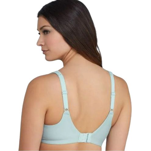 Olga Womens Sheer Leaves Mint Green Minimizer Bra Style 35519