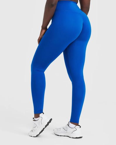 Timeless High Waisted Leggings | Slate Blue