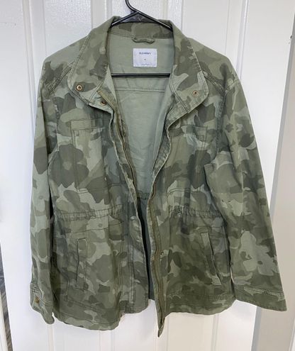 Navy Camo Utility Jacket