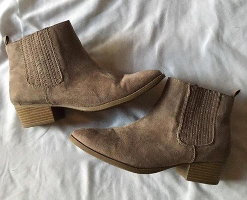 kohls tan booties