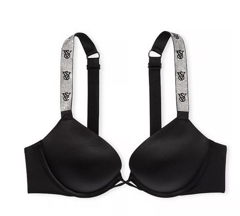 Victoria's Secret VERY SEXY Bombshell Add-2-Cups Chain Shine Strap Lace  Push-Up Bra Size undefined - $60 New With Tags - From Yulianasuleidy