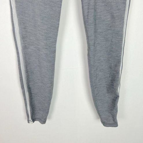 Athleta High Rise Mesh Chat Leggings Athletic Gray Size Small S EUC L1788 -  $30 - From Laura