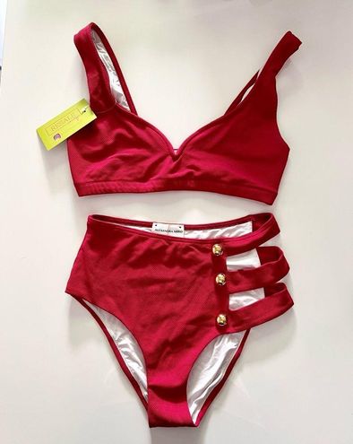 Alexandra Miro bikini set Kamala and Delia red small - $154 - From Renata