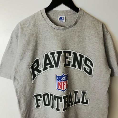 NFL 1998 Vintage Starter Ravens Football T Shirt 90s Sports Graphic Tee  Large L - $41 - From The