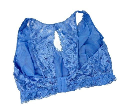 Soma Embraceable Lace Bralette Blue Size XXL - $24 - From Pink