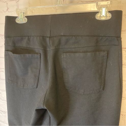 Matty M ladies pull on black casual stretch pants, pockets, size medium -  $15 - From April