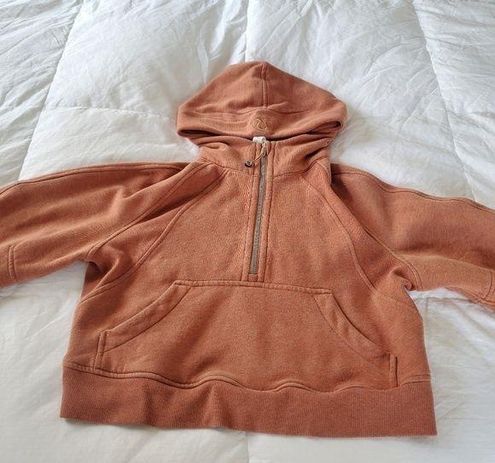 Lululemon Oversized Scuba Half Zip - heathered desert sun Size XS - $95 -  From Ziyi