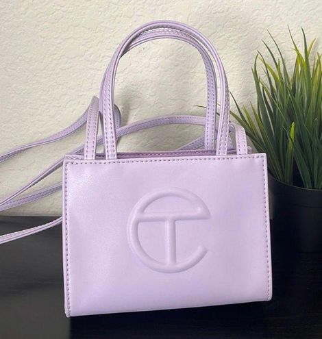 Telfar Small Lavender Shopping Bag - Purple Mini Bags, Handbags