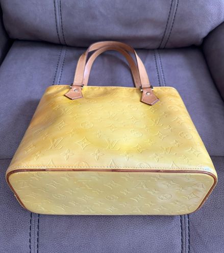 Louis Vuitton // Yellow Vernis Houston Tote – VSP Consignment