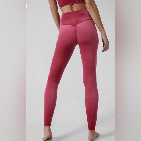 Athleta XXS Elation Velvet Tight Legging - Class Pink - SOFT - NWT - $55  New With Tags - From Deanna