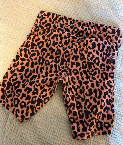 Target Cheetah Biker Shorts Multi Size 