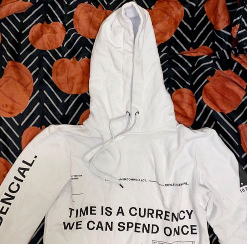 No Boundaries White Hoodie - $8 (60% Off Retail) - From Karlie