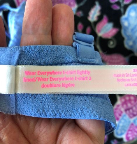 PINK VICTORIA SECRET WEAR EVERYWHERE T-SHIRT LIGHTLY LINED BRA