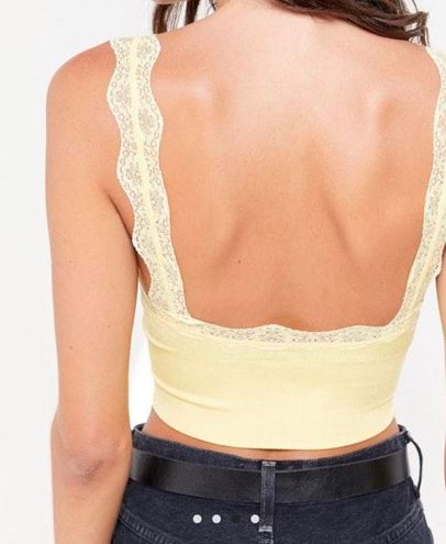 Out From Under Gigi Lace Trim Bra Top