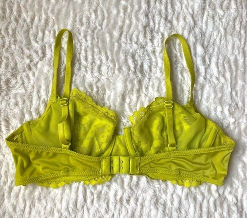 Victoria's Secret Vintage Very Sexy Unlined Lace Demi Bra 34C