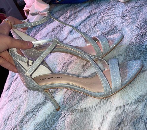 Gianni bini hotsell silver shoes