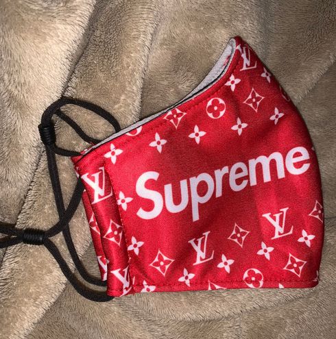 Louis Vuitton X Supreme Face Mask