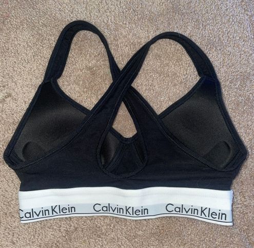 Calvin Klein modern cotton padded bralette, black Size XS - $12 (72% Off  Retail) - From jessica