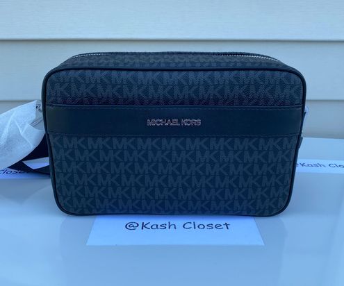 MICHAEL KORS KENLY LG POCKET XBODY BLACK MULTI  Michael kors, Michael kors  bag, Large crossbody bags