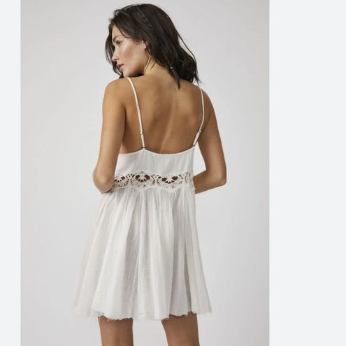 Free People NWT Ilektra Slip Dress in White - $88 New With Tags