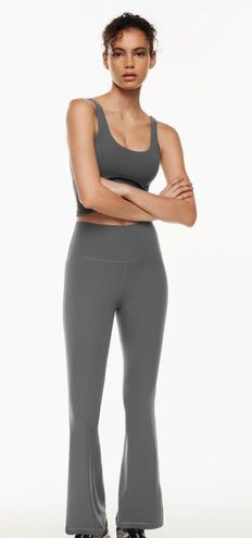 Aritzia TnaBUTTER Atmosphere Flare Pants GREY Gray - $55 (29% Off