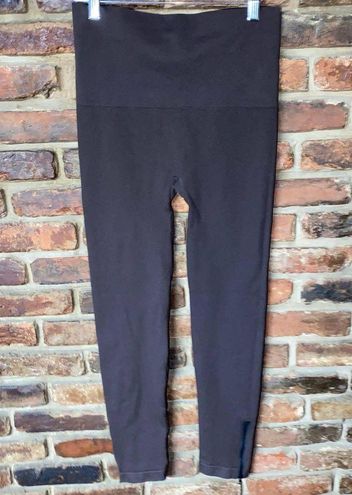 Spanx Brown Zippered Ankle Seamless Leggings Size XL - $40