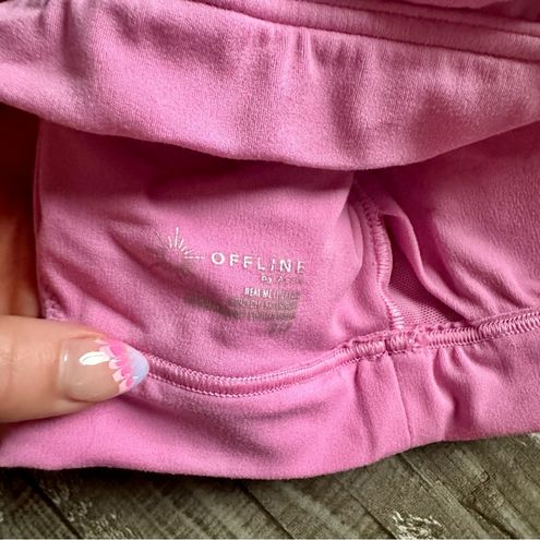 OFFLINE By Aerie Real Me Ruched Sports Bra