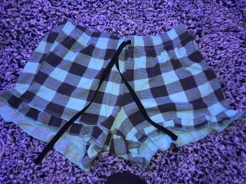 Bobbie & Brooks Plaid Sleep Shorts Blue - $16 - From Marissa