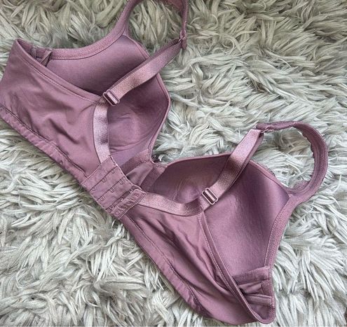 Cacique Mauve Lightly Lined lace detail bra women's plus size 40C - $32 -  From Iriana