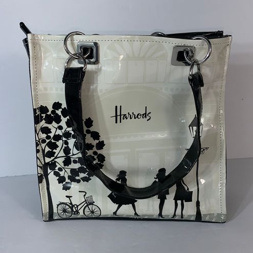 Harrods Small Logo Shopper Bag - Black - One Size