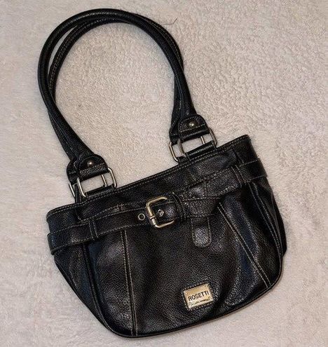 Rosetti black shoulder bag | Black shoulder bag, Shoulder bag, Black