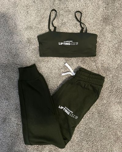 Gymshark Social Club Joggers - Moss Olive