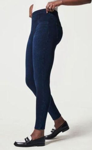 Spanx Jean-ish Ankle Leggings Twilight Blue Size Medium - $40 - From Terisa