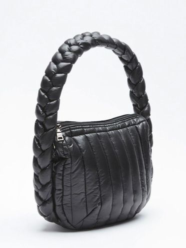 Think Royln The Kelsie Braided Hobo Bag in Metallic