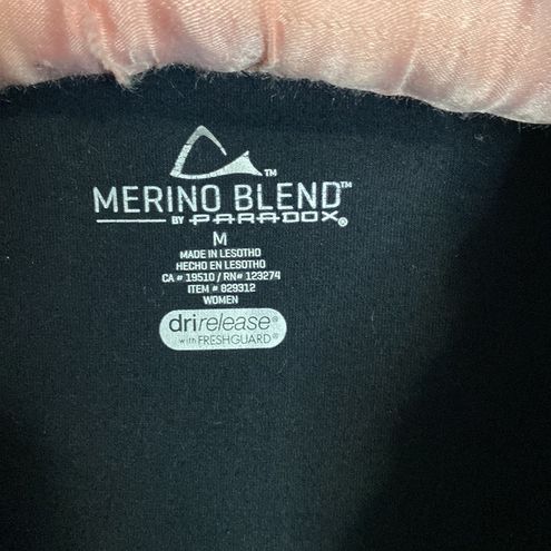 PARADOX MERINO BLEND DriRelease FreshGuard 1/4 Zip Pullover Top