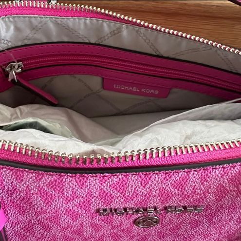 Michael Kors, Bags, Michael Kors Sullivan Small Convertible Top Zip Tote  In Cerise