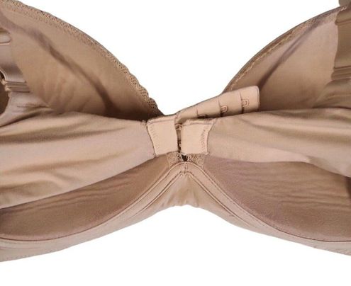 Victoria's Secret Body By Victoria No Wire Bra Size 36D Beige Lace Bow -  $11 - From Skyfalling