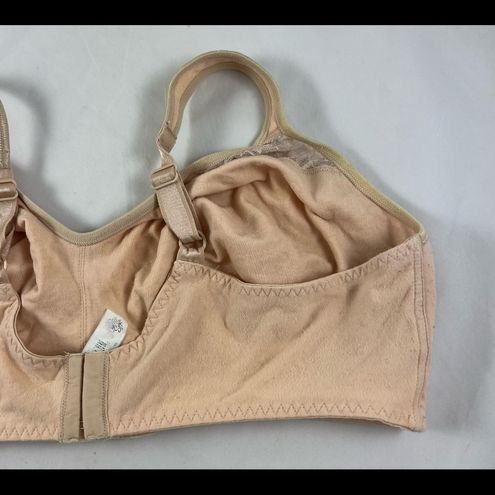 42D peach cotton no padding no wire t-shirt bra Size undefined