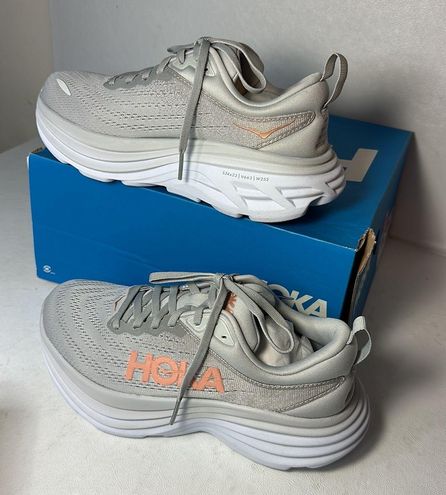 HOKA Bondi 8 Women's Harbor Mist/Lunar Rock