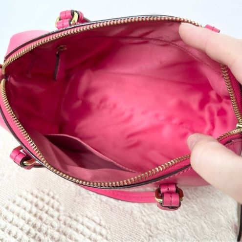 Coach Peyton Bennet Mini Satchel Pomegranate Barbie Pink Leather Crossbody  Bag - $62 - From Emmie