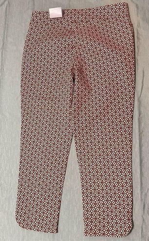 Croft & Barrow NEW WITH TAGS Croft Barrow Effortless Stretch Ankle Pants  Womens 14 REGULAR Maro - $23 New With Tags - From Tiffany