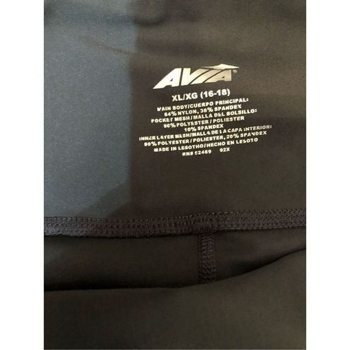 Avia Women's Flex-Tech Active Compression Leggings with Side