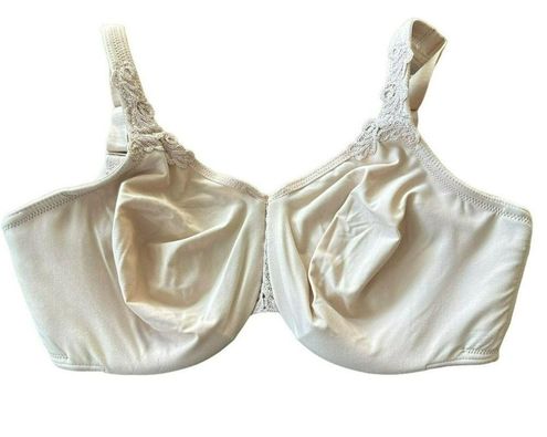 Wacoal 36DDD Bodysuede Ultra Full Figure Seamless Bra Underwire Beige Nude  85814 Tan Size 36 F / DDD - $30 - From Stephanie