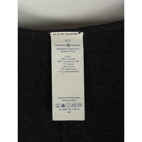 Lululemon Waterfall Oversized Drape Cardigan Wrap Tencel Viscose Nylon  Cashmere Size undefined - $69 - From Disgruntled Pelican