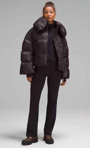 Lululemon Espresso Dark Ash Down-Filled Puffer Jacket Size 4 - $296 New  With Tags - From Amy