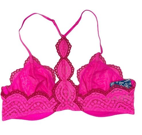 Free People pink Slow Dance underwire bra 32DD Size undefined - $23 New  With Tags - From Rebecca