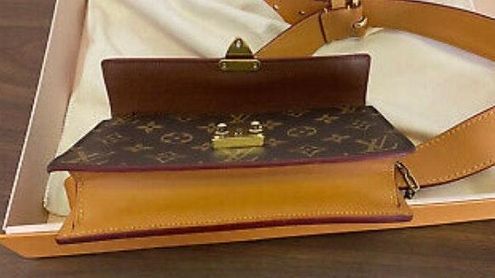 Louis Vuitton S Lock Belt Pouch Mm in Brown