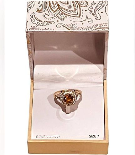 Charter Club Double Halo Crystal Center Ring, Created for Macy's