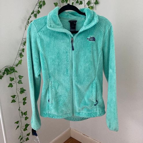 north face mint green jacket
