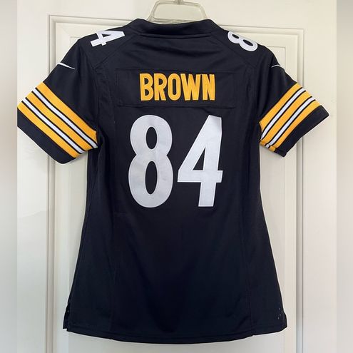 Women's Pittsburgh Steelers Antonio Brown Nike Black Game Jersey